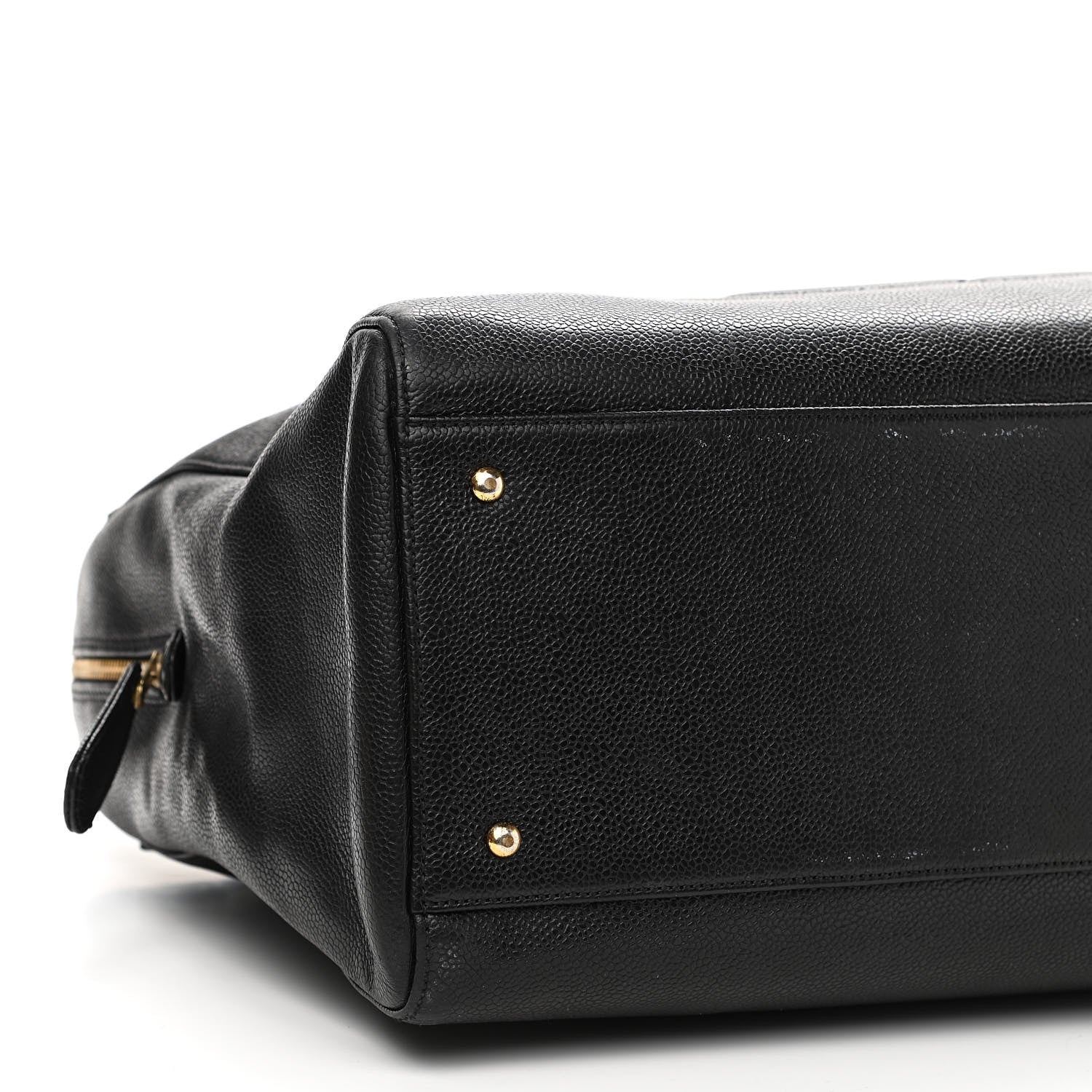 Chanel Caviar CC Shoulder Bag Black 9 of 13