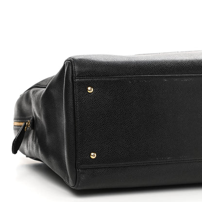 Chanel Caviar CC Shoulder Bag Black 9 of 13