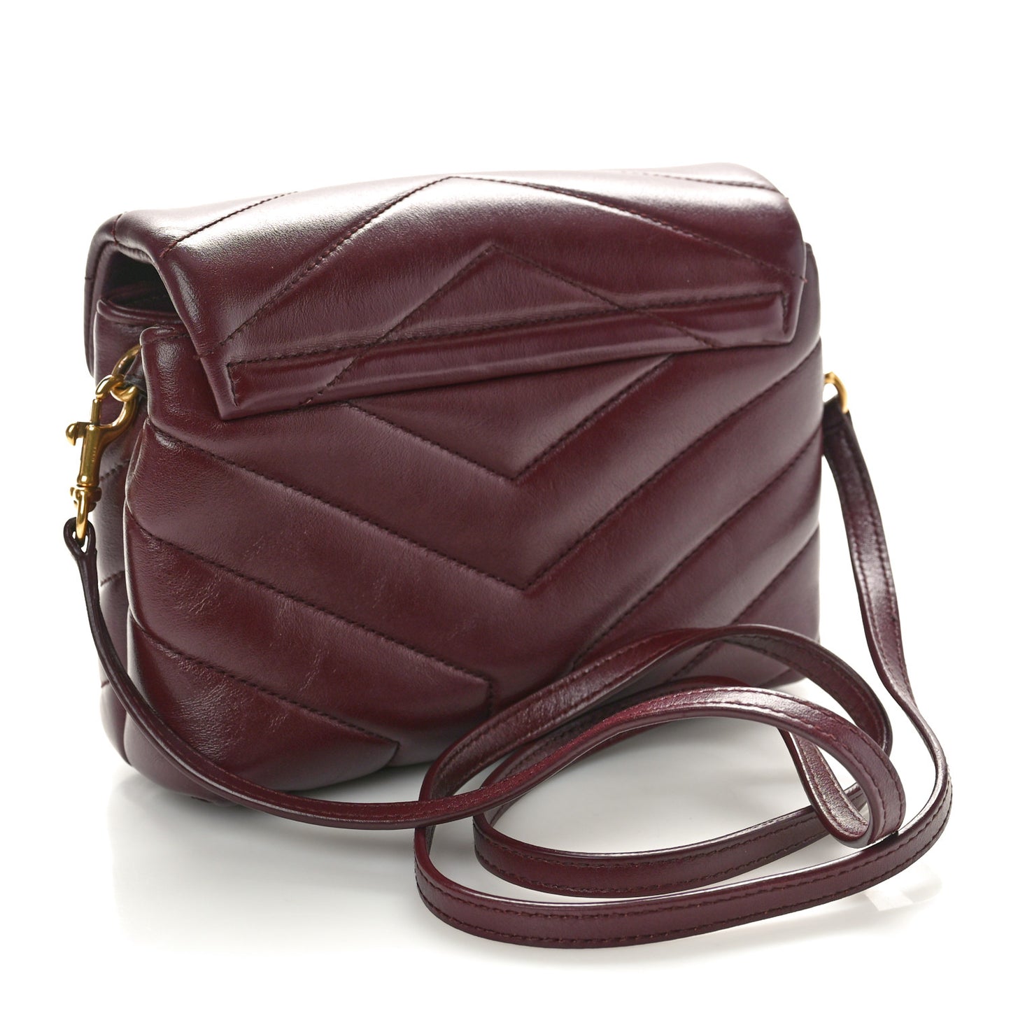 Calfskin Y Quilted Monogram Toy Loulou Monogram Crossbody Bag Rouge Legion