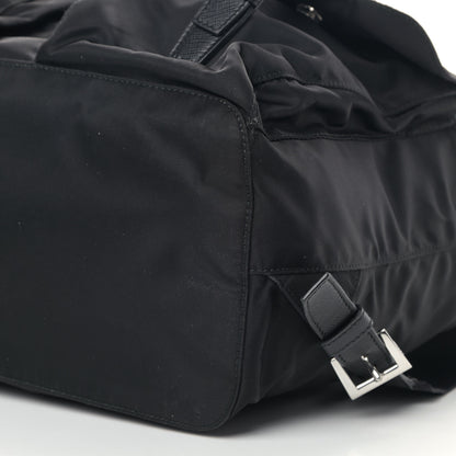Prada Tessuto Nylon Saffiano Medium Backpack Black 7 of 10
