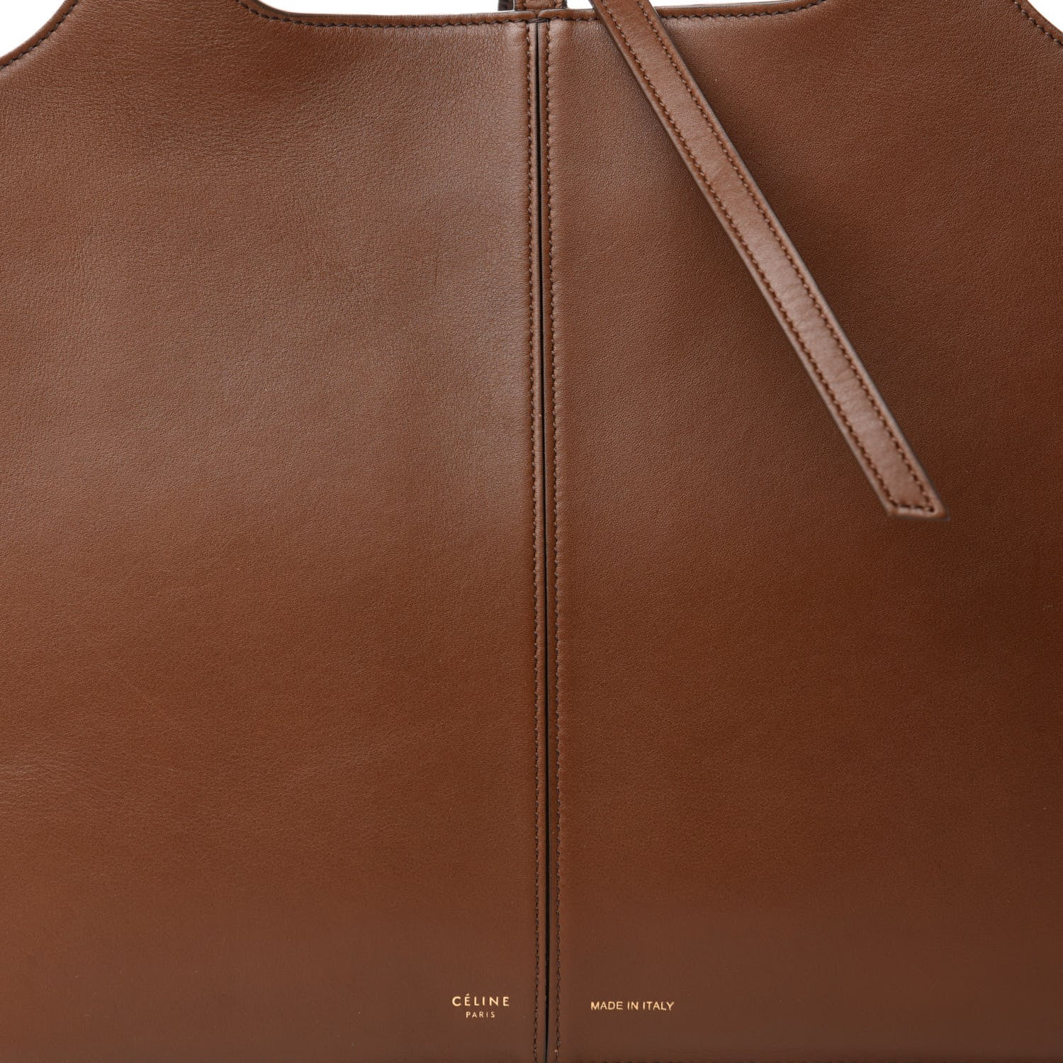Celine Calfskin Medium Tri-Fold Bag Havana 9 of 9