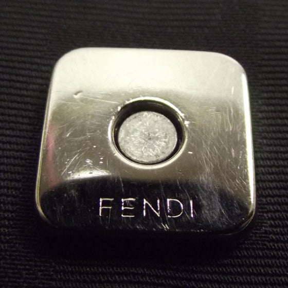 Fendi Nylon Zucca Baguette Black 11 of 12
