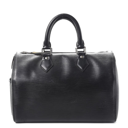 Louis Vuitton Epi Speedy 25 Black 1 of 17