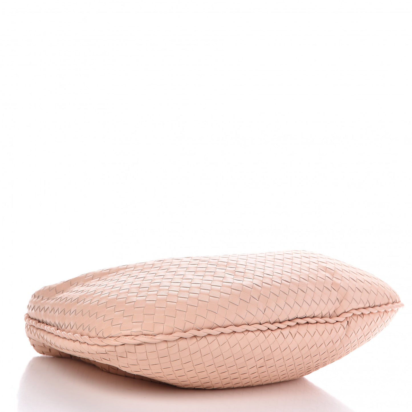 Nappa Intrecciato Large Veneta Hobo Flamingo