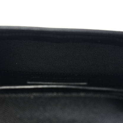 Saint Laurent Grain De Poudre Small Monogram Kate Satchel Black 5 of 10