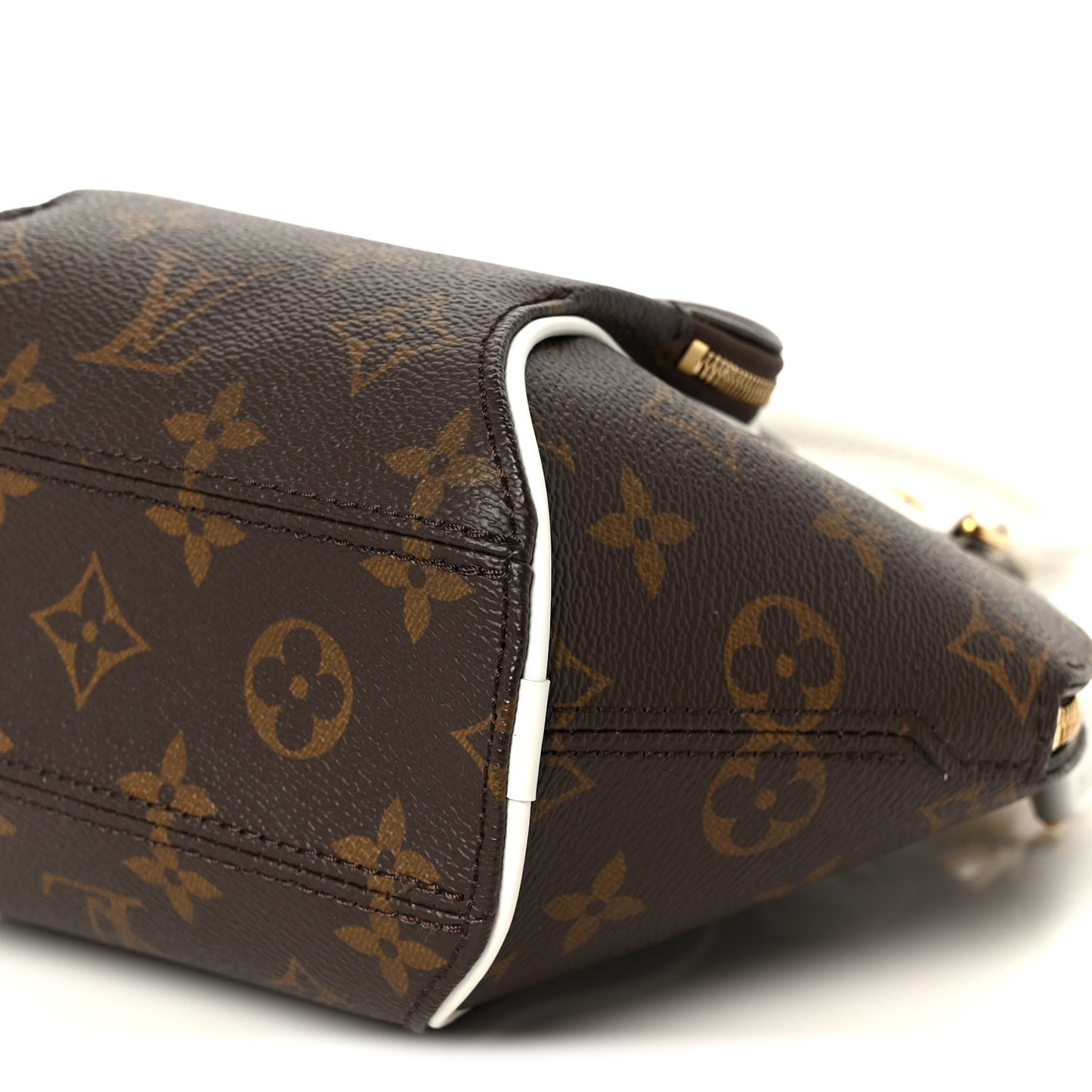 Monogram LV Match Ellipse BB White