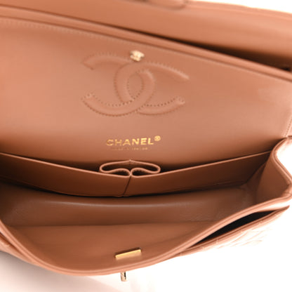 Chanel Lambskin Quilted Medium Double Flap Brown 5 of 12