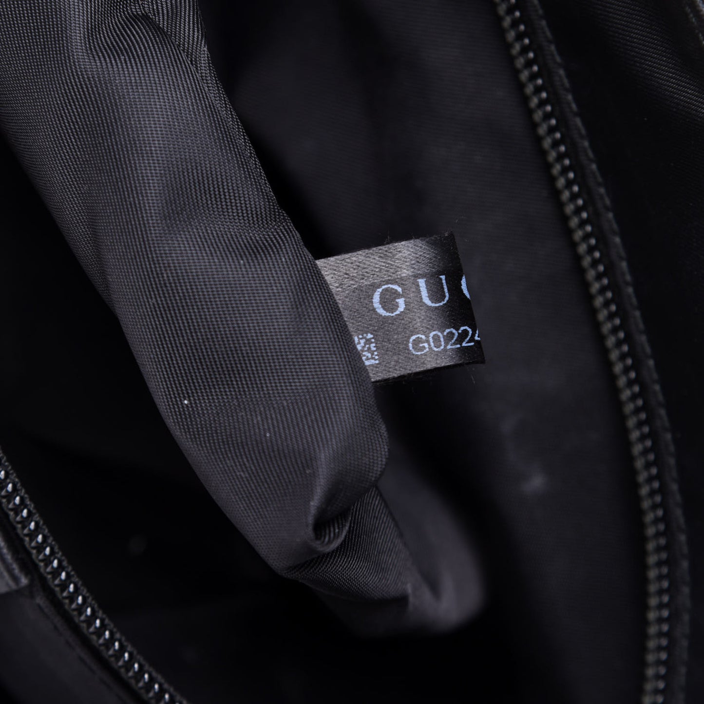 GG Supreme Monogram Web Flap Messenger Bag Black