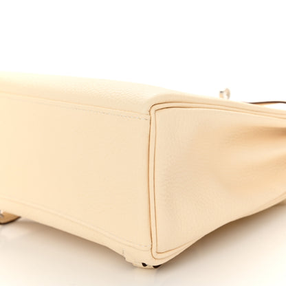 Hermes Taurillon Clemence Kelly Ado Backpack Nata 10 of 11