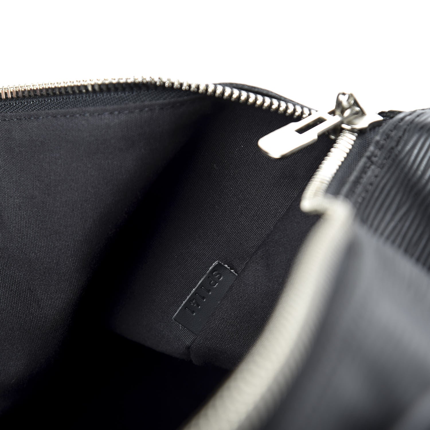 Louis Vuitton Epi Keepall 55 Black 5 of 11