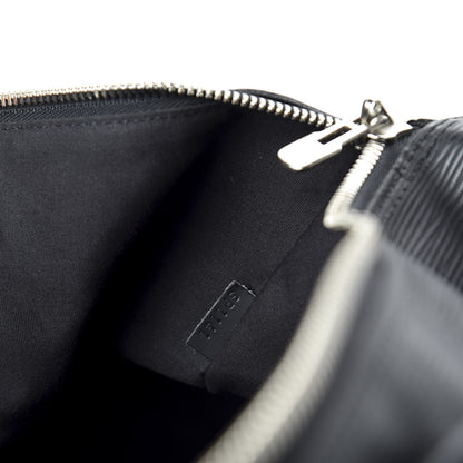 Louis Vuitton Epi Keepall 55 Black 5 of 11