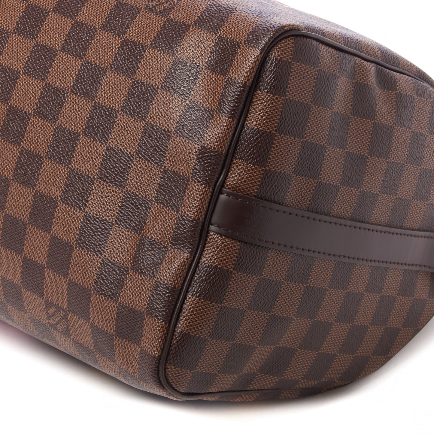 Damier Ebene Patches Speedy Bandouliere 30