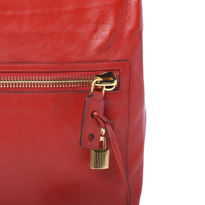 Tom Ford Ramskin Alix Shoulder Bag Flame Red 9 of 9