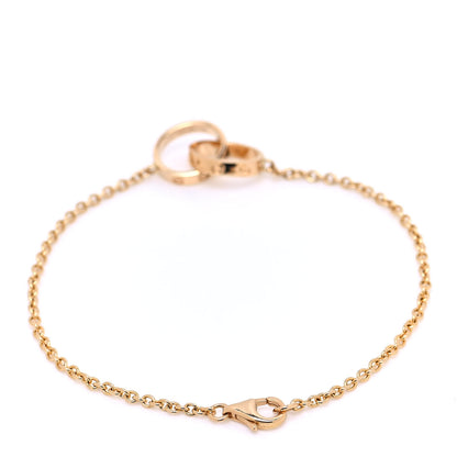 Cartier 18K Yellow Gold Interlocking LOVE Bracelet 3 of 5