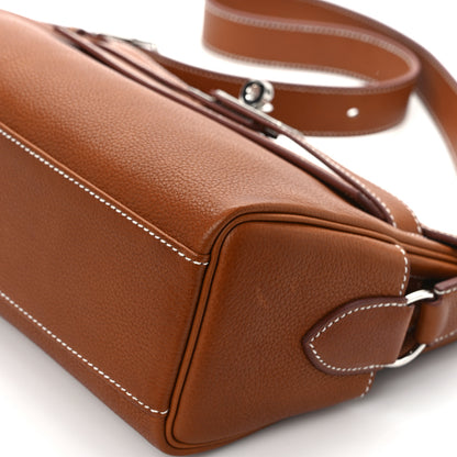 Hermes Barenia Faubourg Kelly Messenger PM Fauve 12 of 15