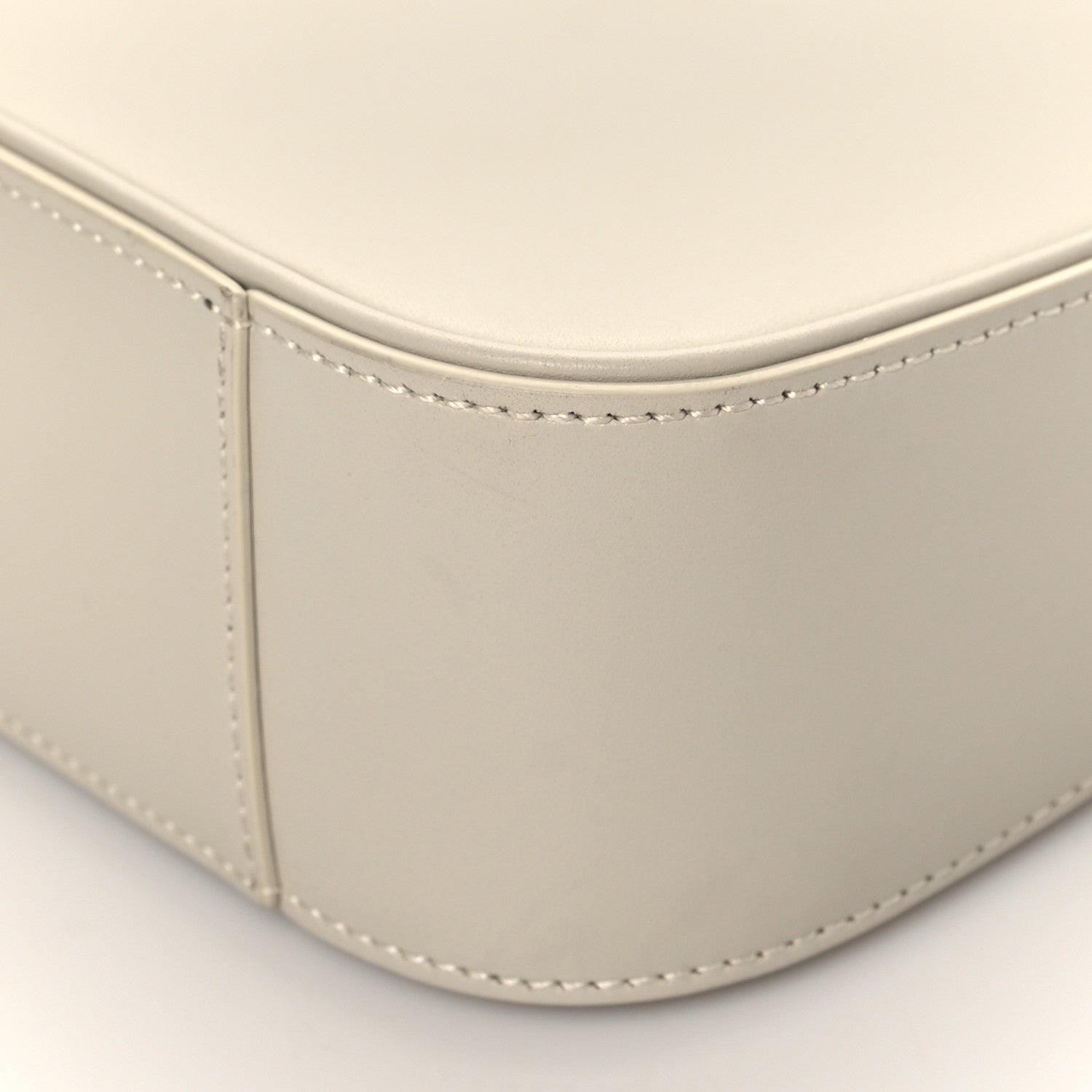 Saint Laurent Smooth Calfskin Le 5 A 7 Hobo Blanc Vintage 9 of 9