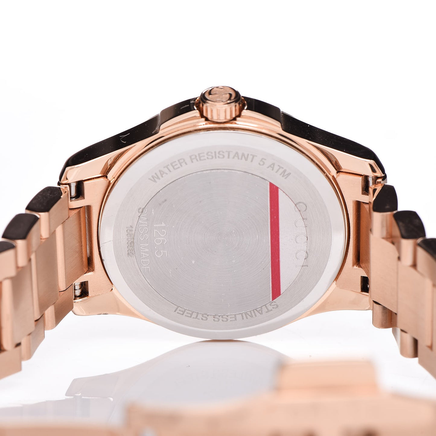 Stainless Steel 27mm G-Timeless Diamante Quartz Watch Rose