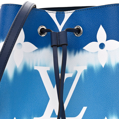 Louis Vuitton Monogram Escale Neonoe MM Blue 8 of 10