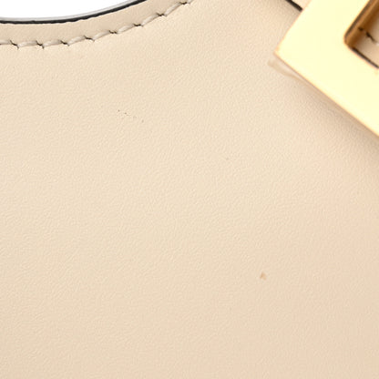 Fendi Vitello King Mini Cookie Hobo Bag White Ice 12 of 12
