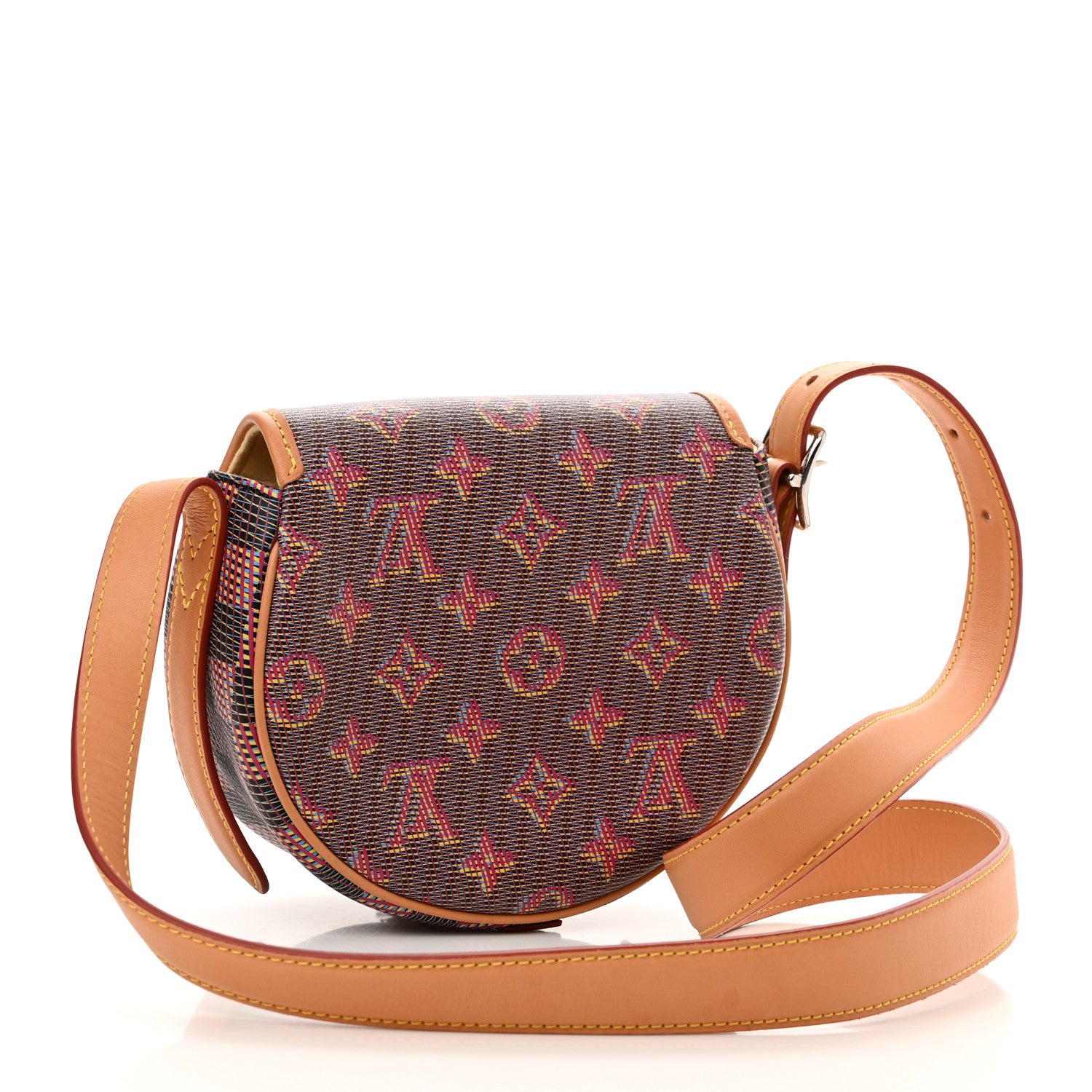 Louis Vuitton Monogram LV Pop Tambourin Rose 3 of 10