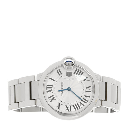 Cartier Stainless Steel 36mm Ballon Bleu De Cartier Quartz Watch 3 of 8