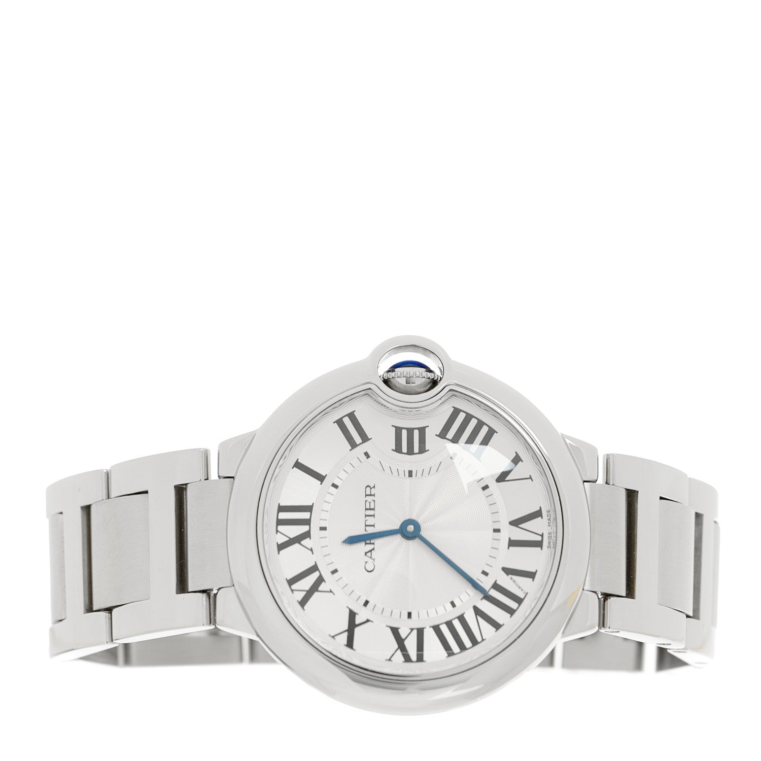 Cartier Stainless Steel 36mm Ballon Bleu De Cartier Quartz Watch 2 of 4