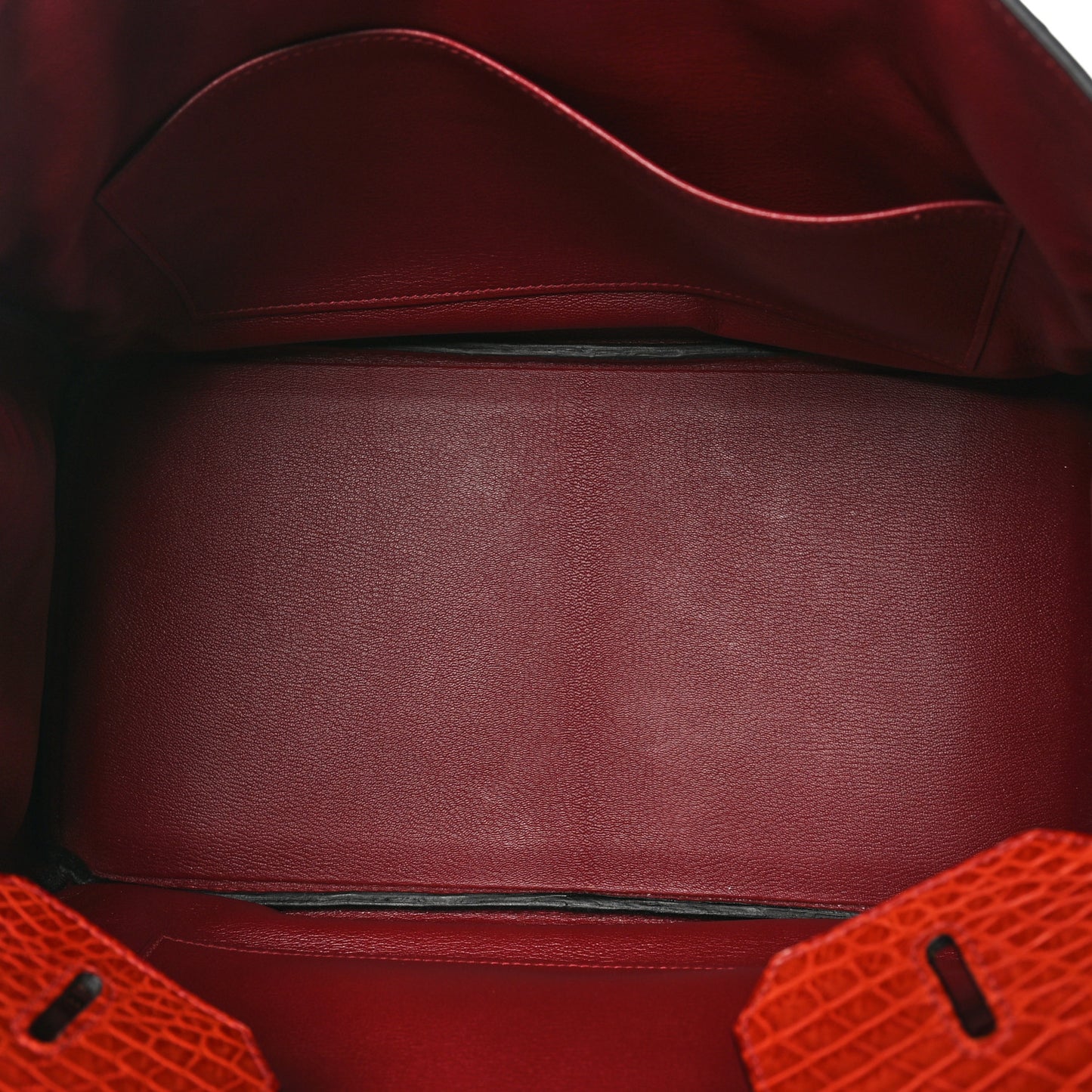 Matte Niloticus Crocodile Birkin 35 Rouge H