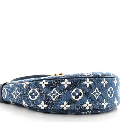 Louis Vuitton Monogram Jacquard Denim Loop Bleu 8 of 10