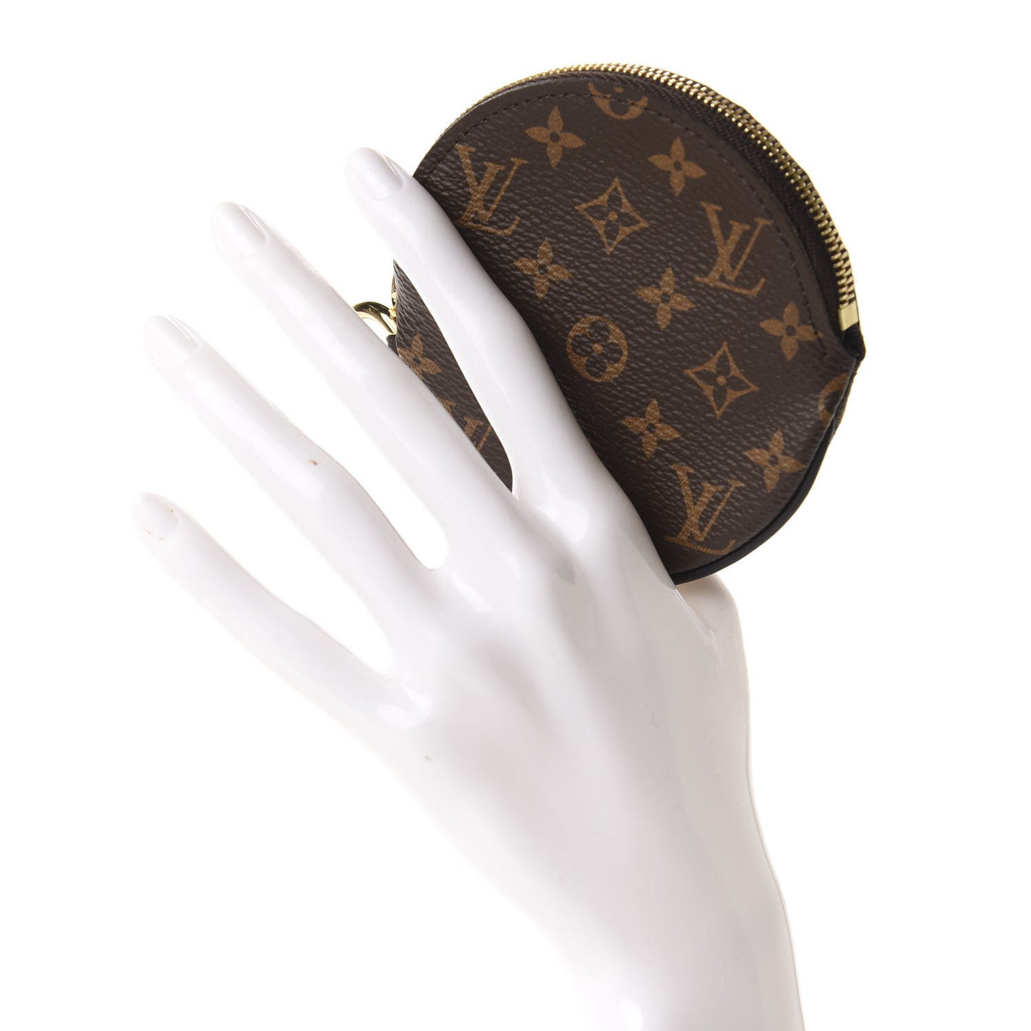 Mini Monogram Trio Pouch Round Coin Purse