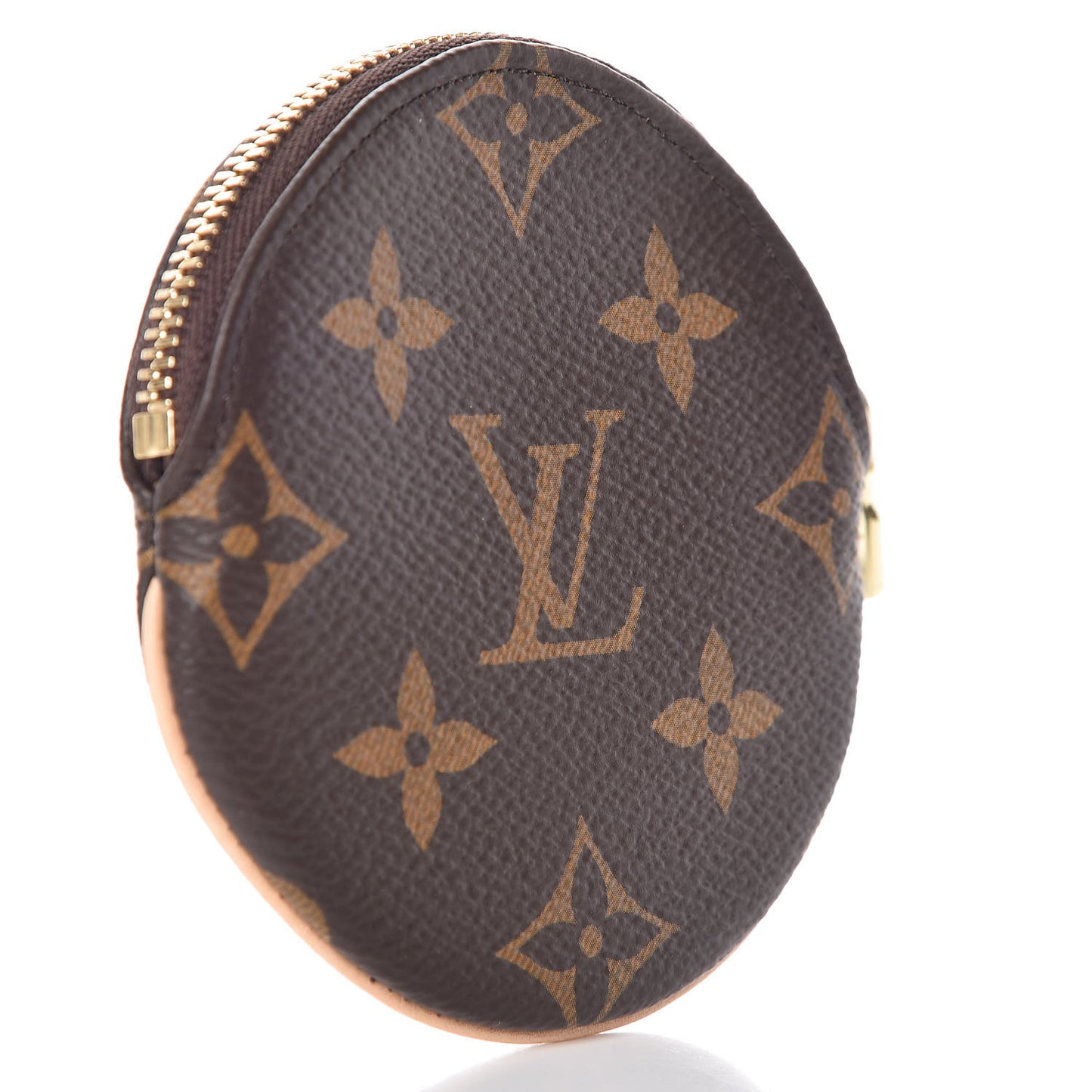 Monogram Round Coin Purse