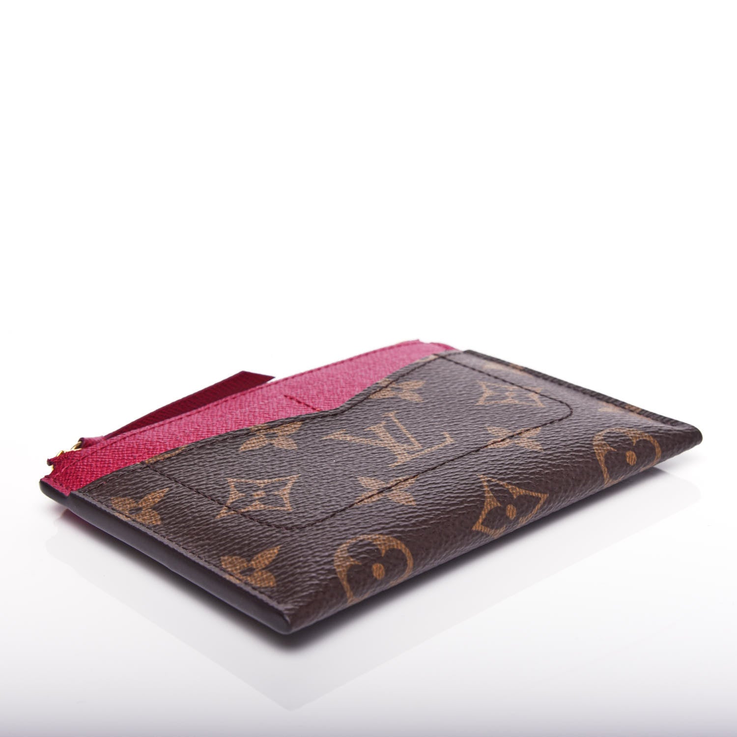 Louis Vuitton Monogram Zipped Card Holder Fuchsia 4 of 6