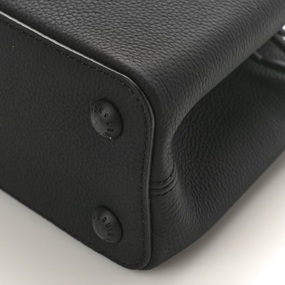 Louis Vuitton Taurillon Capucines East West MM Matte Black 8 of 8