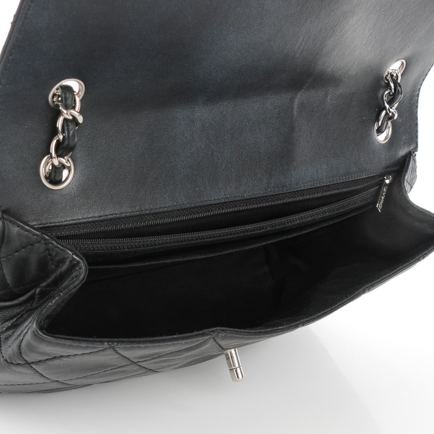Chanel Calfskin Quilted In the Business Flap Bag Black 5 of 9