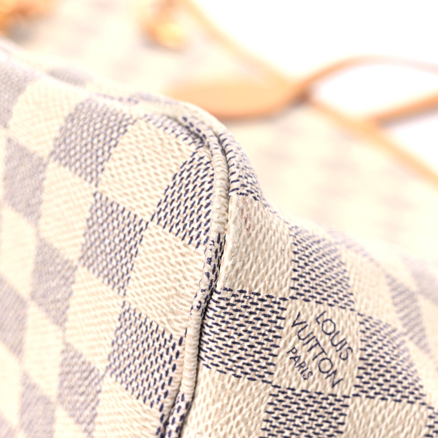 Louis Vuitton Damier Azur Neverfull PM 11 of 24
