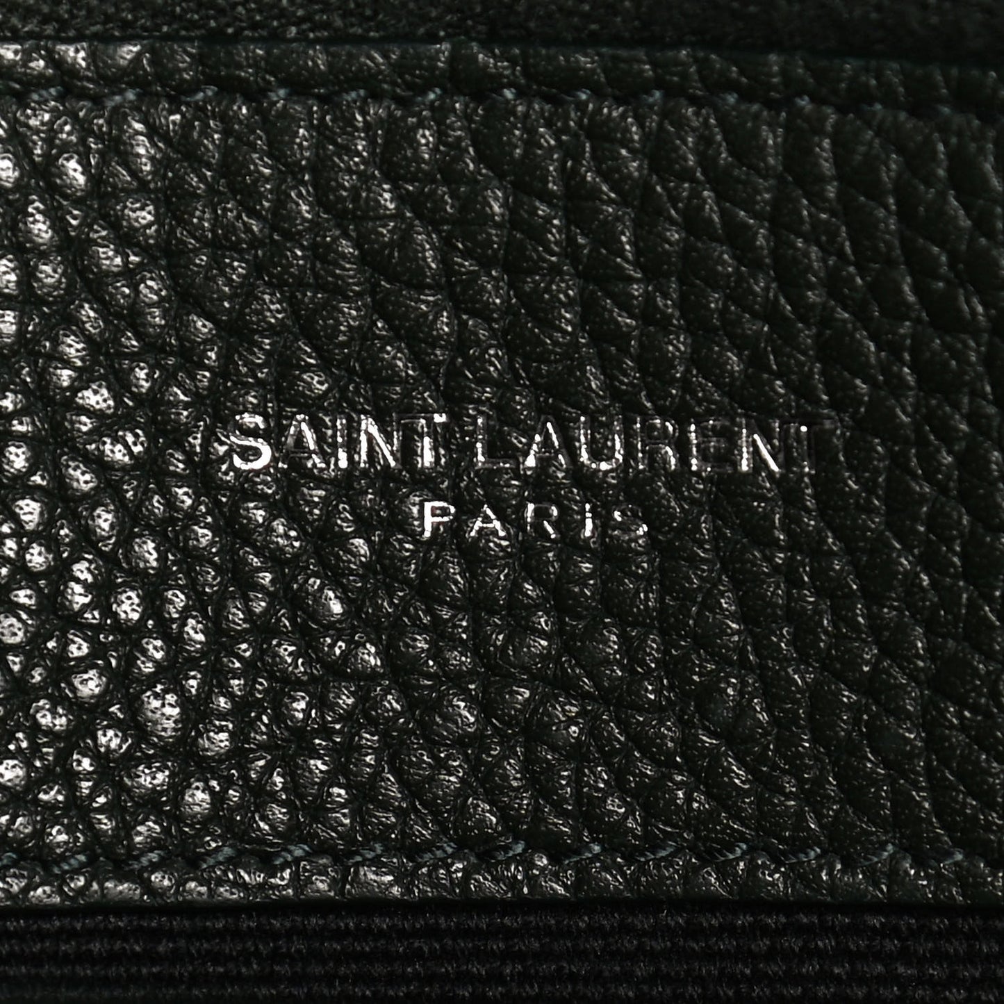Grained Calfskin Baby Sac De Jour Souple Dark Green