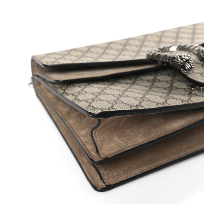 Gucci GG Supreme Monogram Medium Dionysus Shoulder Bag Taupe 7 of 9