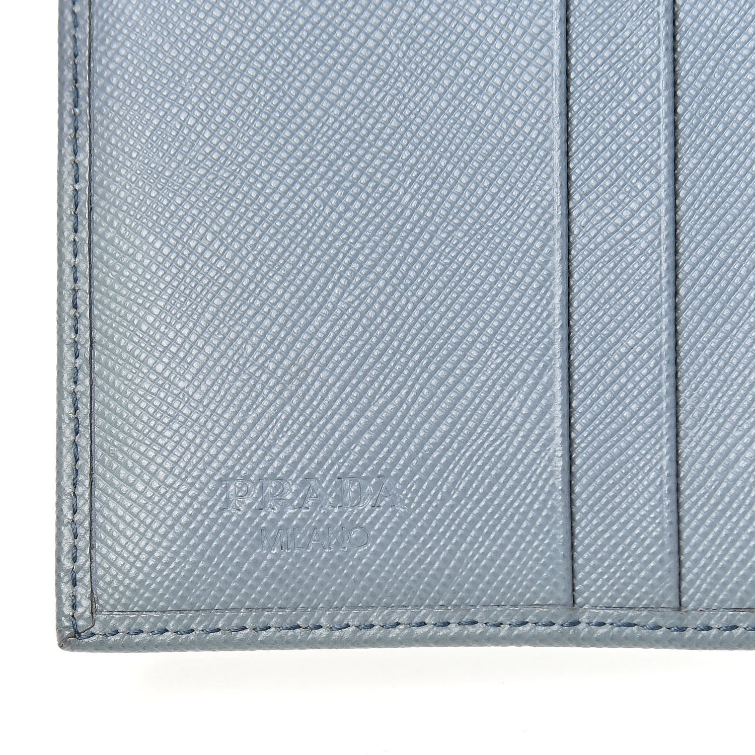 Prada Saffiano French Wallet Pervinca 7 of 11