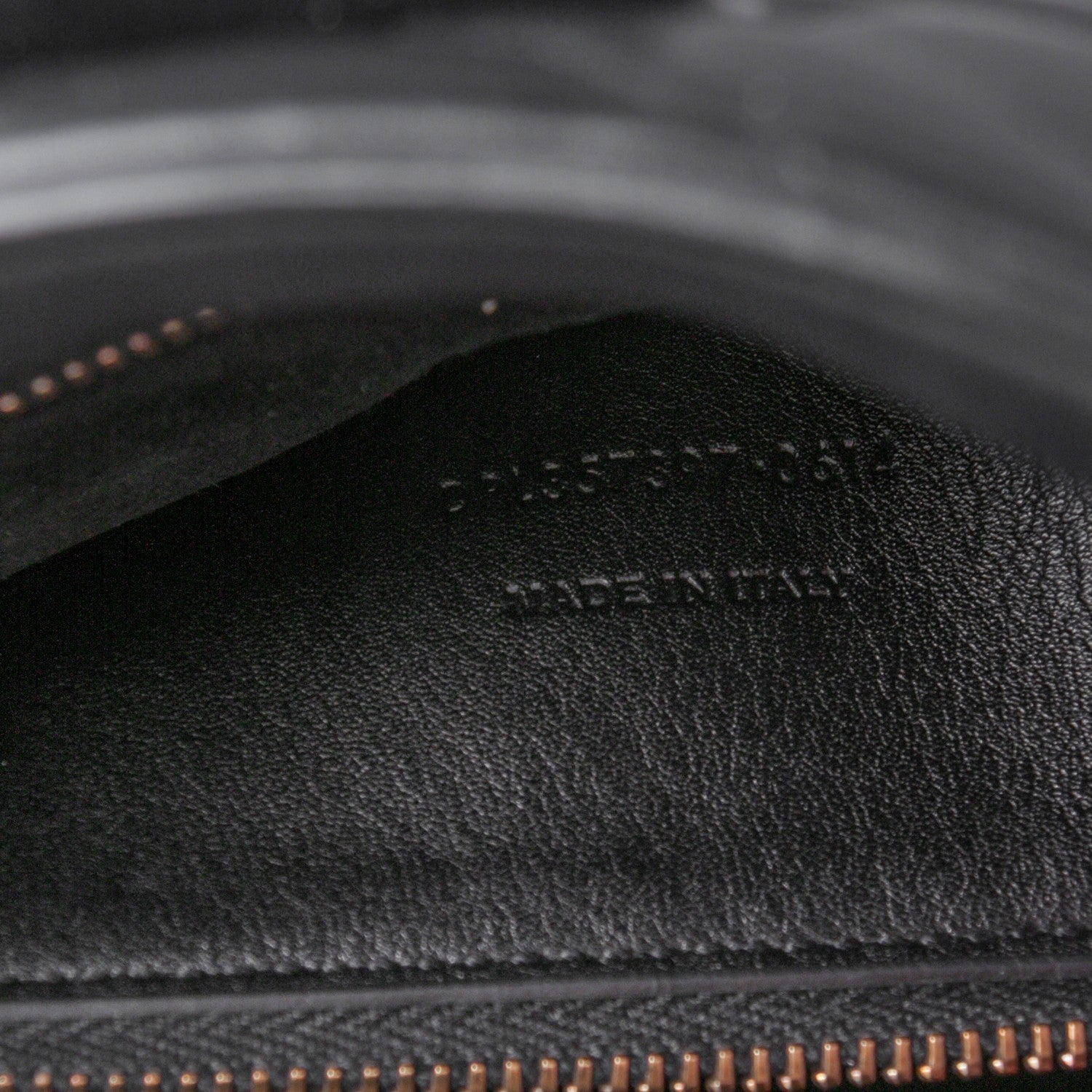 Saint Laurent Calfskin Matelasse Chevron Small Monogram Cabas Black 7 of 7
