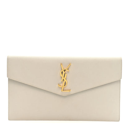 Saint Laurent Grain De Poudre Uptown Pouch Crema Soft 1 of 6