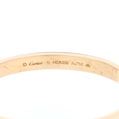 Cartier 18K Yellow Gold LOVE Bracelet 15 4 of 6