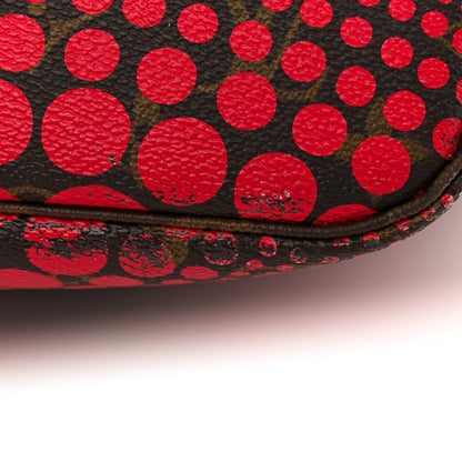 Louis Vuitton Monogram Kusama Waves Neverfull MM Red 11 of 13