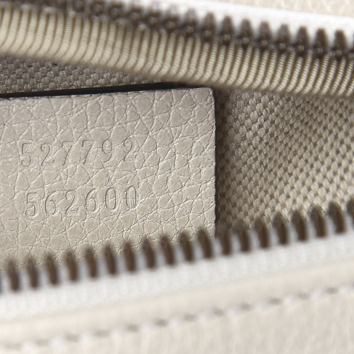Gucci Grained Calfskin Small Logo Belt Bag White 7 of 10