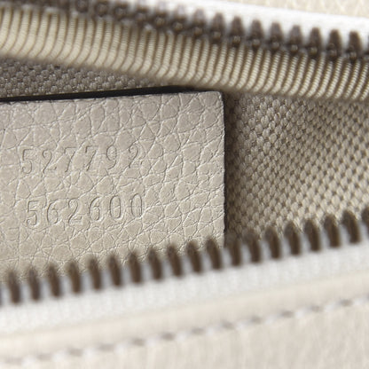 Gucci Grained Calfskin Small Logo Belt Bag White 7 of 10