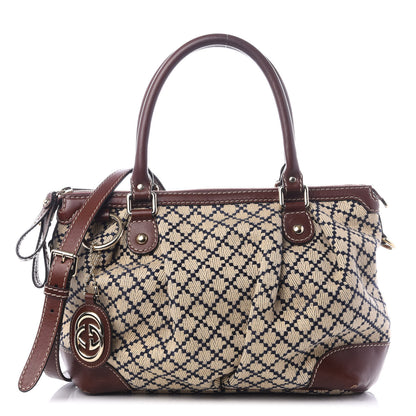 Gucci Diamante Medium Top Handle Brown 1 of 8