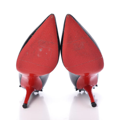 Christian Louboutin Kid Zappa 100 Pumps 37 Black 8 of 8