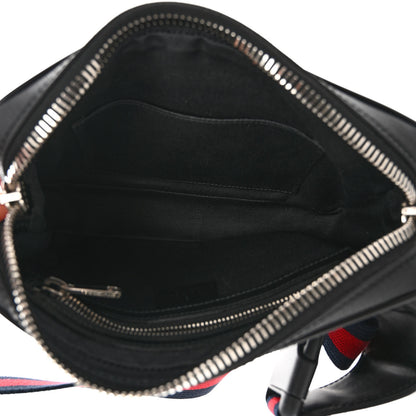 Gucci Soft GG Supreme Monogram Web Belt Bag Black Grey 5 of 10