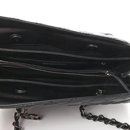 Chanel Caviar Quilted City Shopping Tote Black 5 of 10