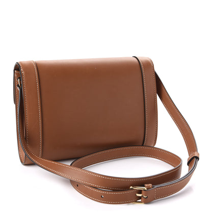 Celine Natural Calfskin Triomphe Strap Bag Tan 3 of 11