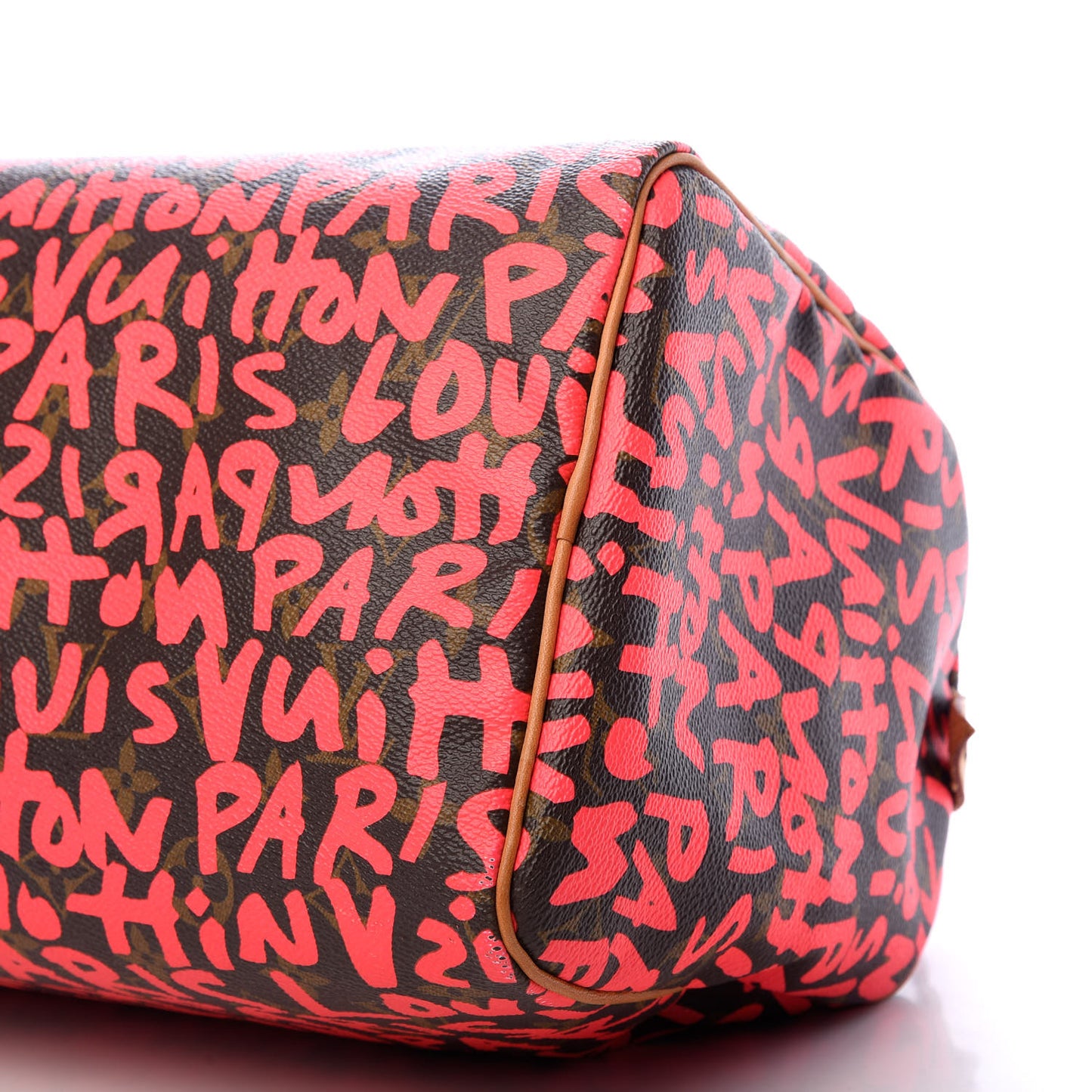 Monogram Graffiti Speedy 30 Fuchsia