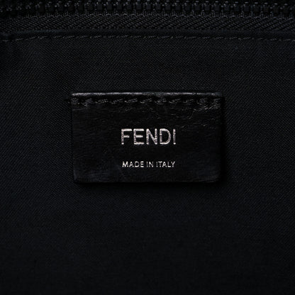 Fendi Vitello Grace Century Stamp Patch Lui Urban Briefcase Blue Scuro Sunflower 5 of 14